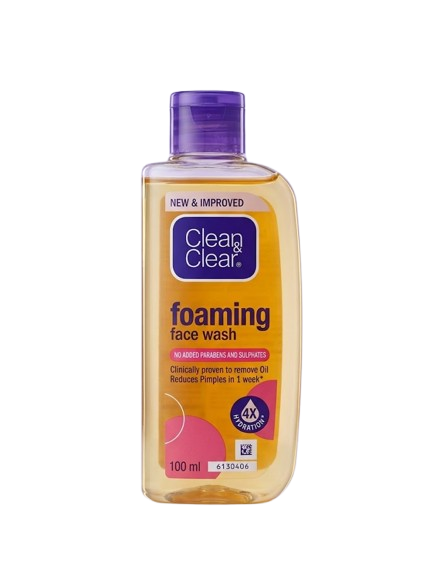 Clean & Clear foaming face wash