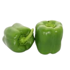 Green capsicum (shimla mirch)